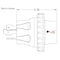 Ac Works RV/Marine 30A 3-Prong Locking Plug to 30A RV/Marine L5-30R Female Connector RVL530M30 - alternate 7